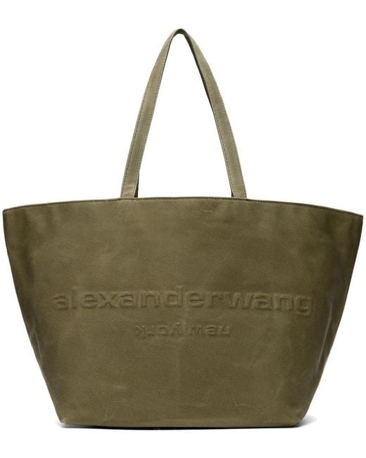 Alexander Wang Punch Tote in Green | Lyst