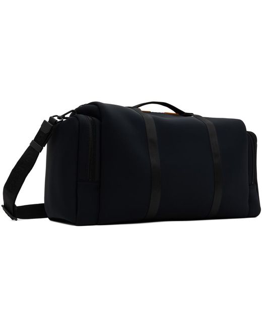 DSquared² Black Sport Tape Duffle Bag for men
