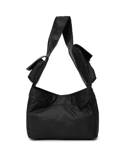 Y-3 Black S Newspaper Bag for men