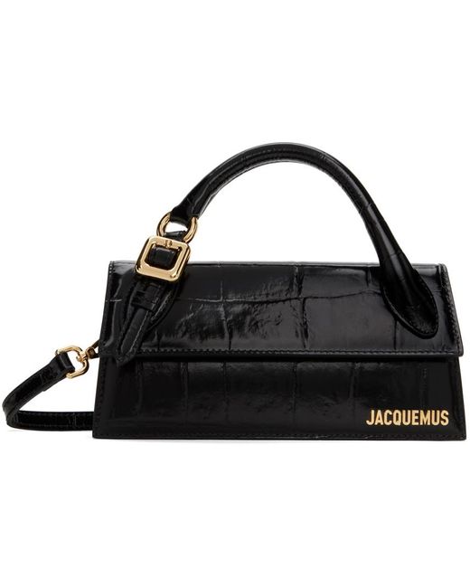 Jacquemus Black 'le Chiquito Long Boucle' Bag