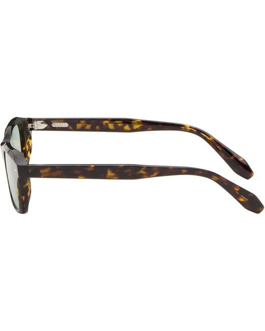 Oliver Peoples Black N.08 Sunglasses for men