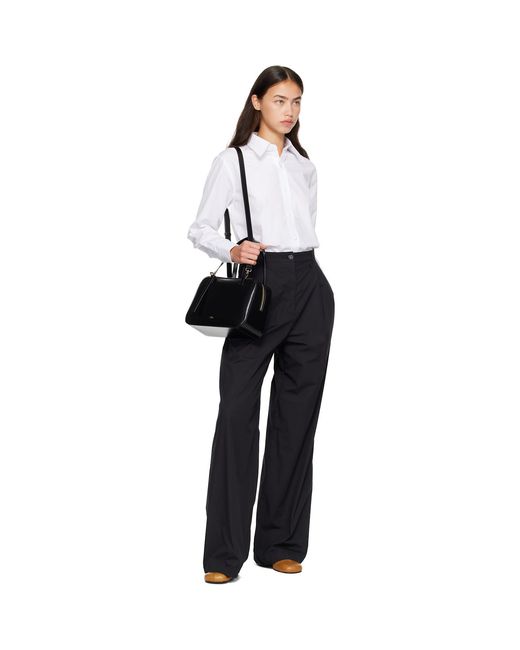 A.P.C. Black Ginny Trousers