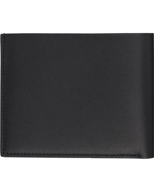 Jil Sander Black Zip Pocket Wallet for men