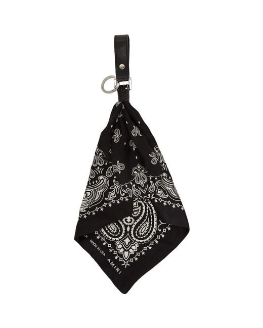 【定価4.4万】AMIRI BANDANA KEYCHAIN アミリ Amiri Bandana Keychain in Black for Men | Lyst