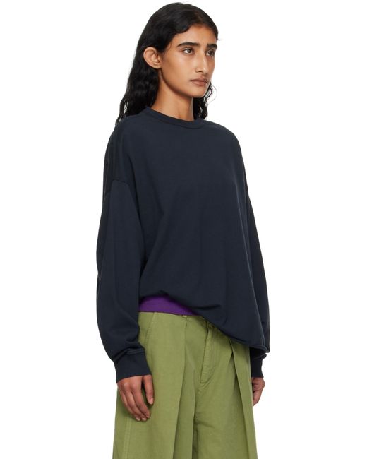 YMC ネイビー Studio スウェットシャツ Blue