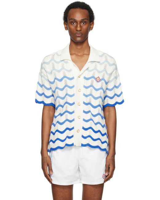 Casablancabrand Multicolor Wavy Gradient Shirt for men