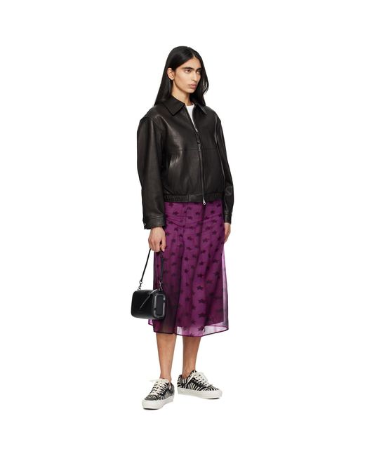 Marc Jacobs Black 'The Snapshot' Dtm Shoulder Bag