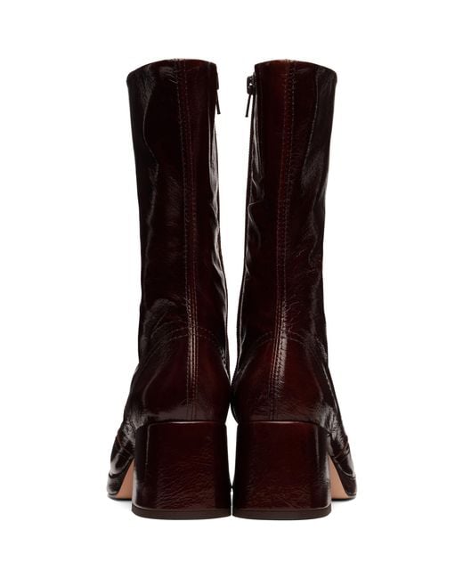 Miista Brown Cass Boots