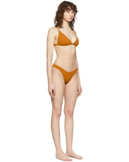 Bikini leila jaune Haight en coloris Multicolor
