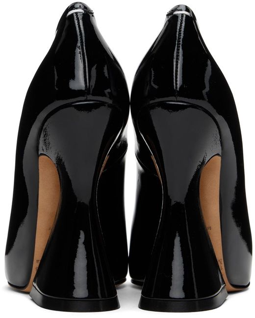 Chaussures à talon bottier sketch noires Maison Margiela en coloris Black