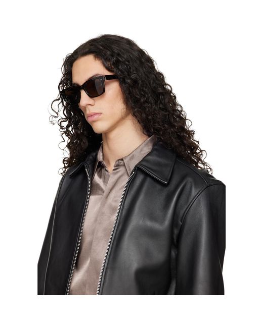 Oliver Peoples Black Ryce Sunglasses for men