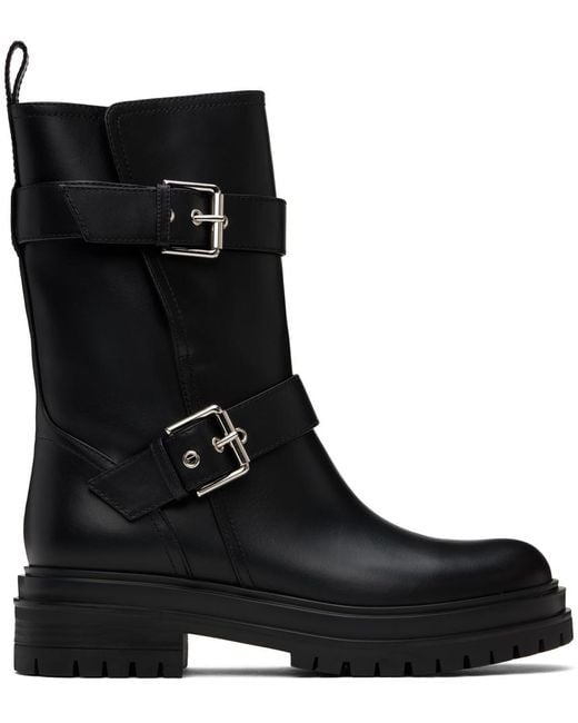 Gianvito Rossi ブラック Thiago ブーツ Black