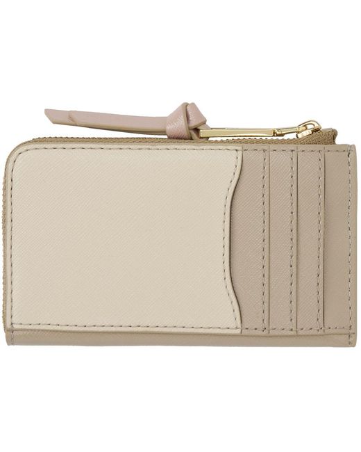 Portefeuille utilitaire snapshot à glissière Marc Jacobs en coloris Black