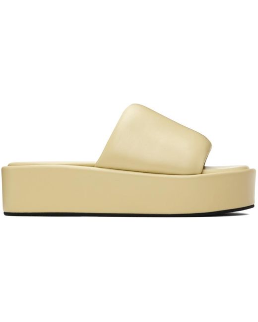 Stand Studio Black Phoebe Flatform Sandals