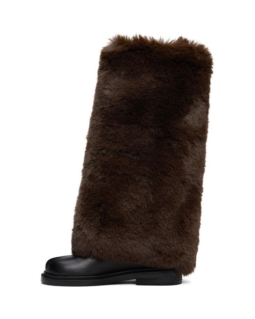 EPINGLER Black Combi Socks Tall Boots