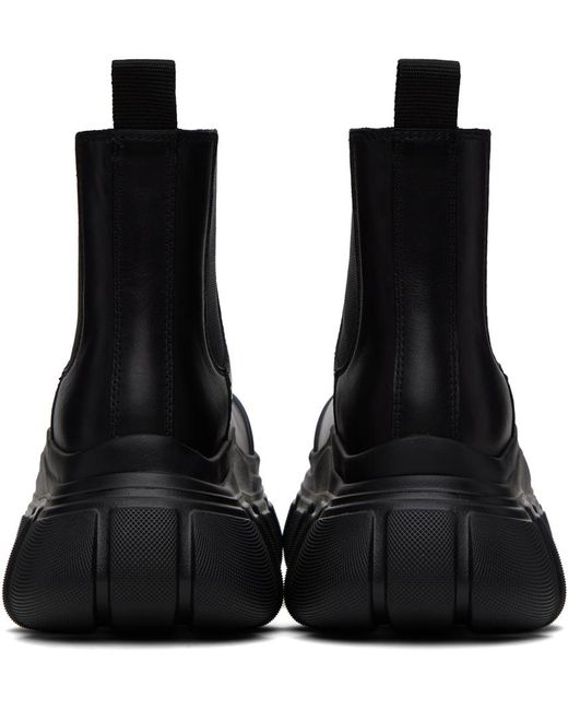Alexander Wang Black Storm Chelsea Boots