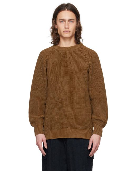 Howlin' By Morrison Brown Easy Knit Sweater for men
