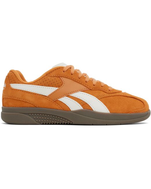 Reebok オレンジ＆ホワイト Hammer Street スニーカー Black