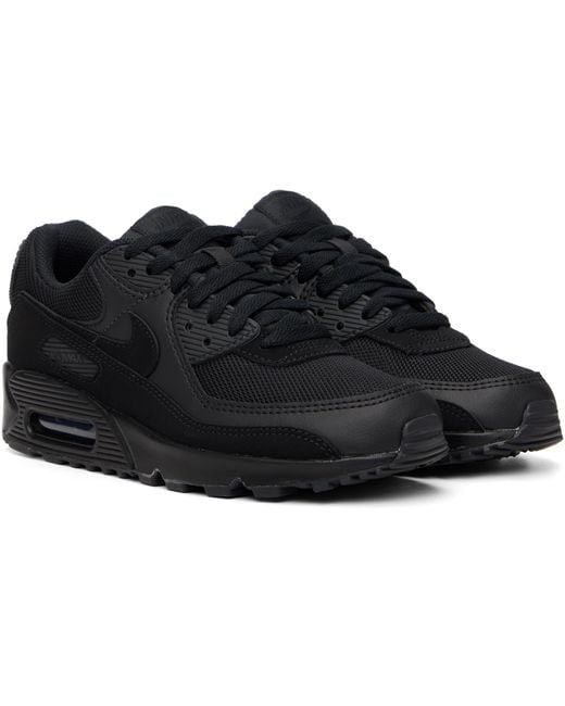 Nike Black Air Max 90 Sneakers for men