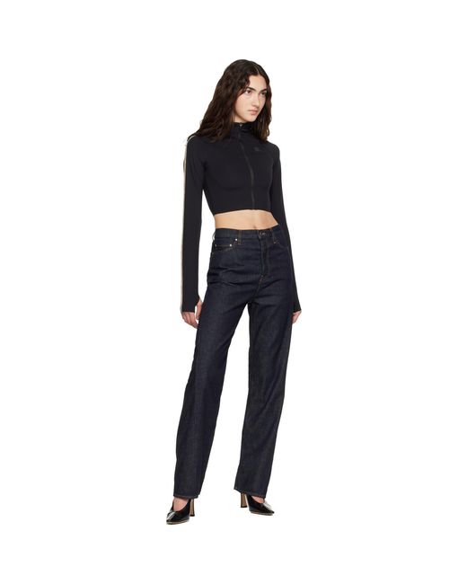 Burberry Black Astrid Track Jacket