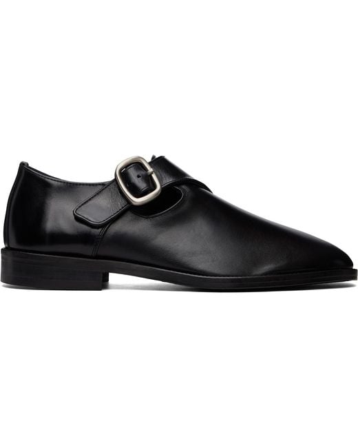 Hereu Black Cintre Monkstraps for men