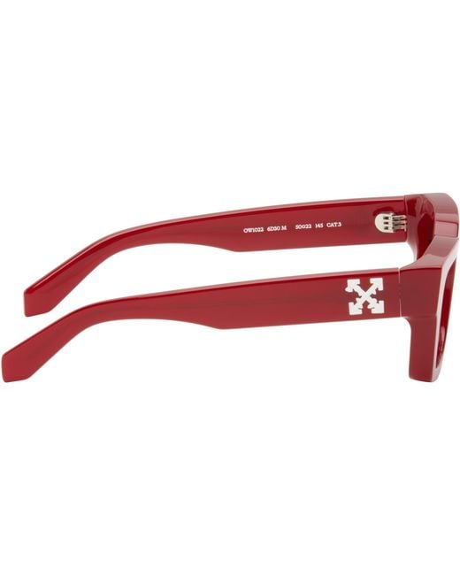 Off-White c/o Virgil Abloh Brown Virgil Sunglasses for men