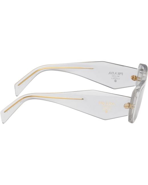 Prada Gray 'Prada Symbole' Sunglasses