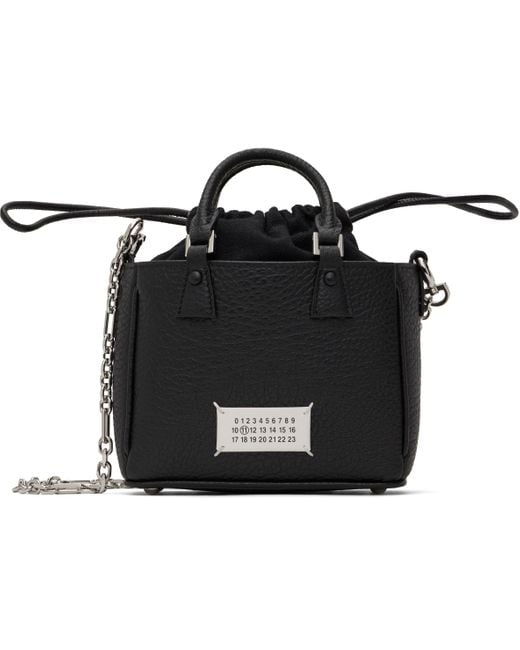 Maison Margiela Black 5Ac Horizontal Bag