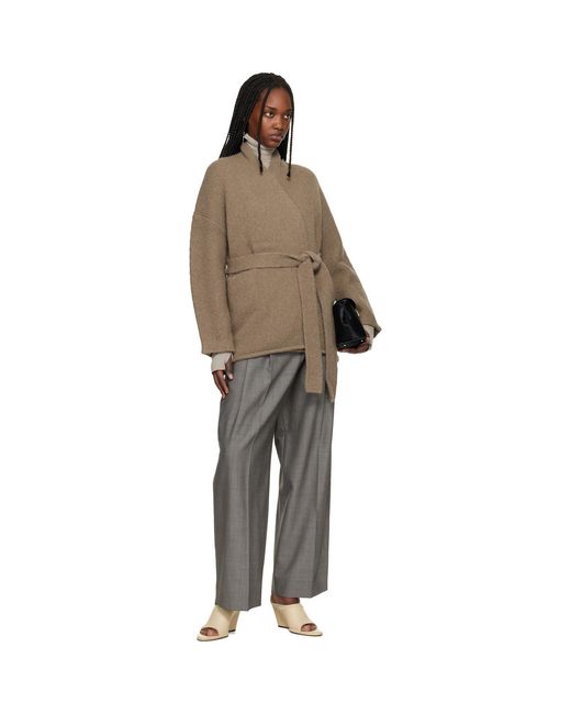 Lauren Manoogian Brown Coto Cardigan
