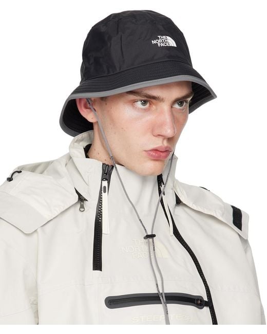 The North Face Black Antora Rain Bucket Hat for men