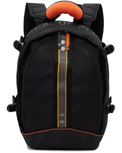 Parajumpers Black Taku Backpack for men