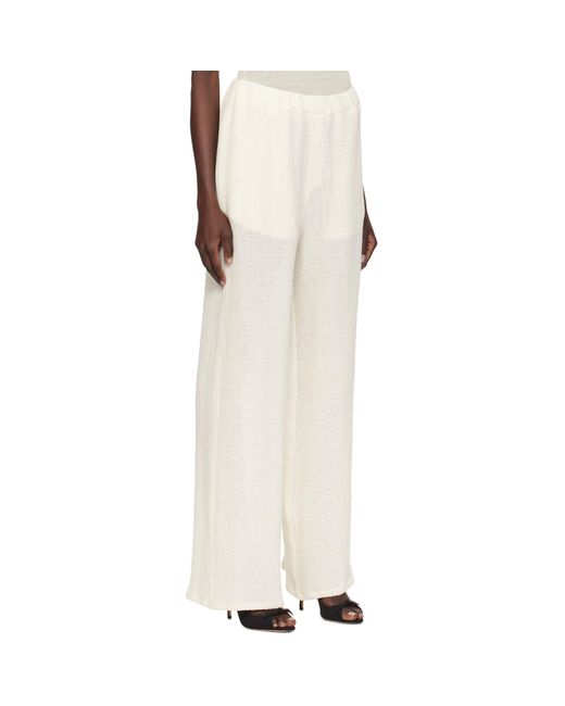 Ludovic de Saint Sernin Natural Off- Elasticized Waistband Trousers