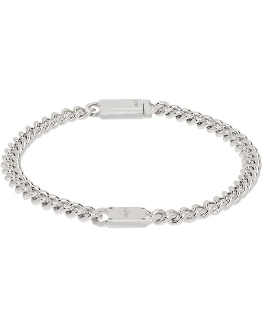 NUMBERING Black #5945 Bracelet for men
