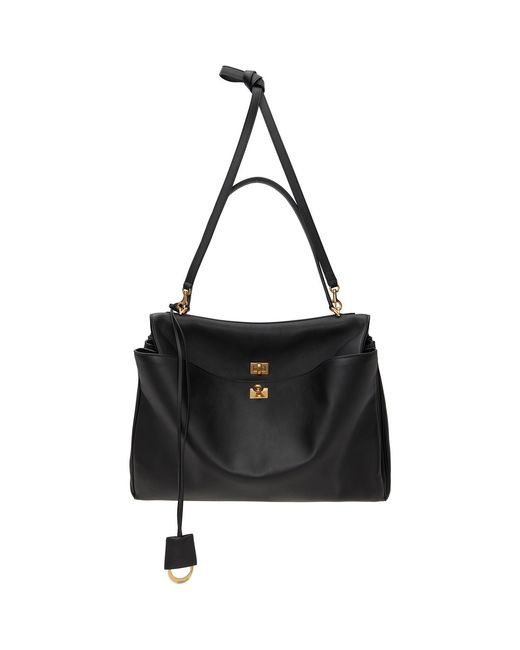 Balenciaga Black Rodeo Large Bag