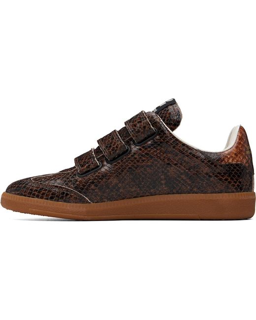 Isabel Marant Brown Beth Sneakers
