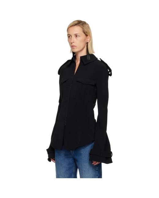 Jean Paul Gaultier Black 'The Military' Shirt