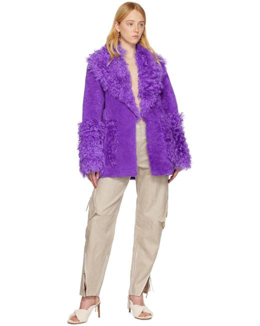 Jacquemus Purple Coat