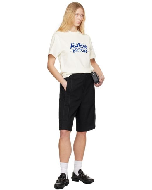 ★ADERERROR★ Edca Product. 52 Adererror Off- Edca Product. 52 T-Shirt in Black | Lyst