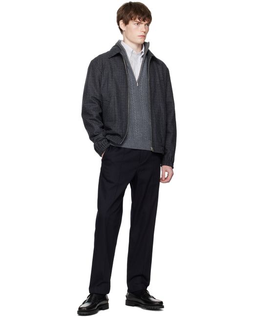 A.P.C. Black Joaquin Trousers for men