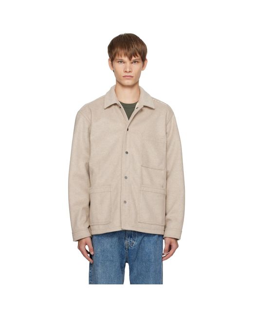 FORMA Natural Brushed Work Jacket for men
