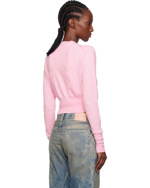 Vivienne Westwood ピンク Bea クロップド カーディガン Pink