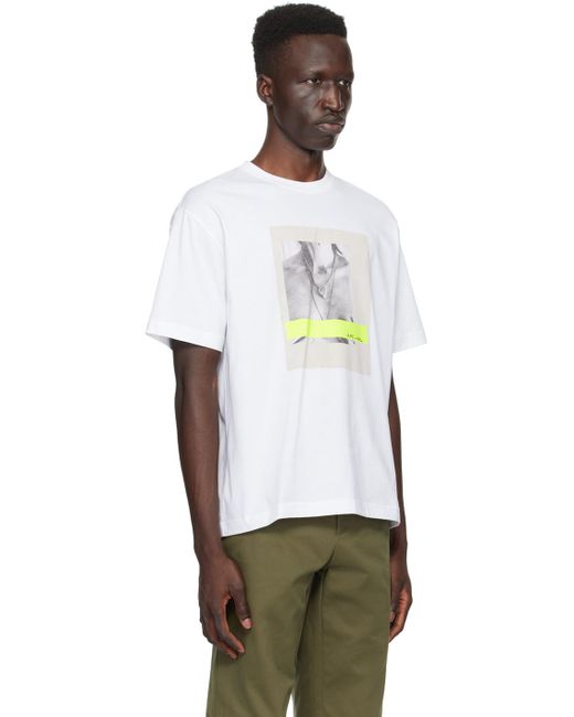 T-shirt blanc édition natacha ramsay-levi A.P.C. pour homme en coloris Multicolor