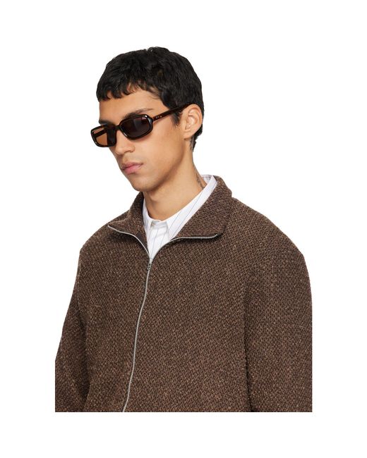 Retrosuperfuture Black Troll Sunglasses for men