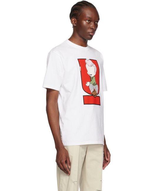 Undercover Red Graphic T-shirt for men