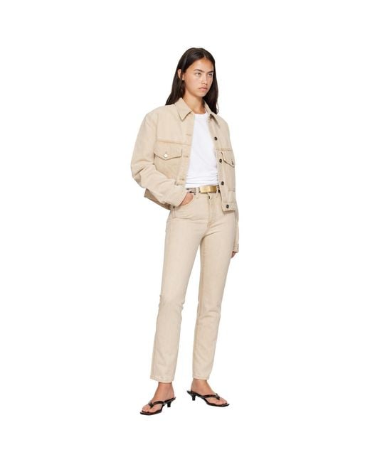 Khaite Natural Taupe Berlin Belt