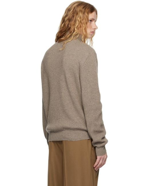 the row Mock Neck in Wool ブラウン新品未使用S