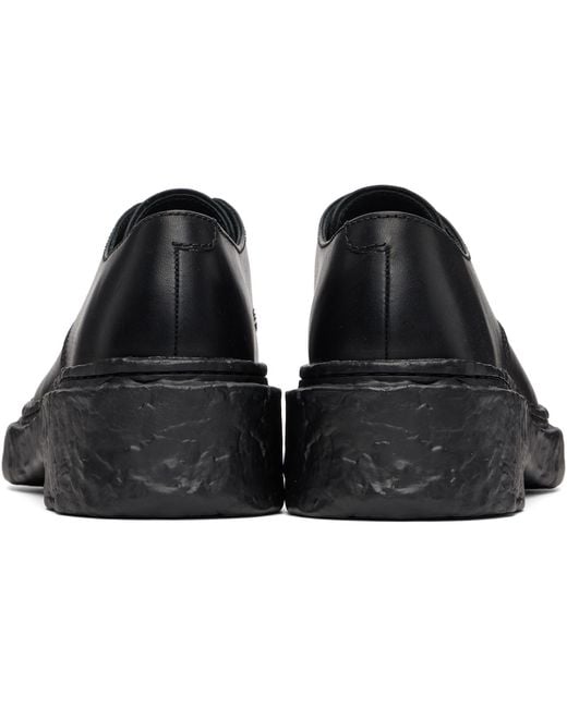 CAMPERLAB Black Vamanos Derbys for men