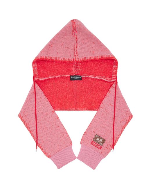 B.B. Wallace Pink Blake Hood Scarf
