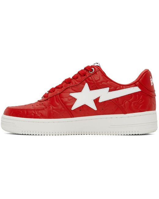 A Bathing Ape Red Sta #3 M1 Sneakers for men