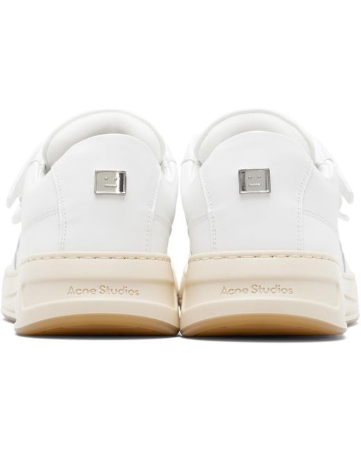 Acne Black Velcro Strap Sneakers for men
